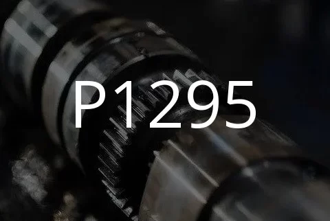 A P1295 DTC leírása