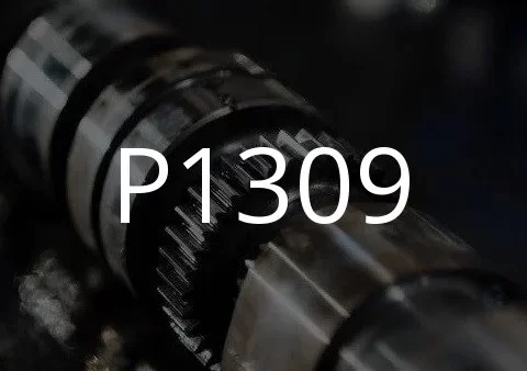 የDTC P1309 መግለጫ