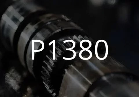 A P1380 DTC leírása