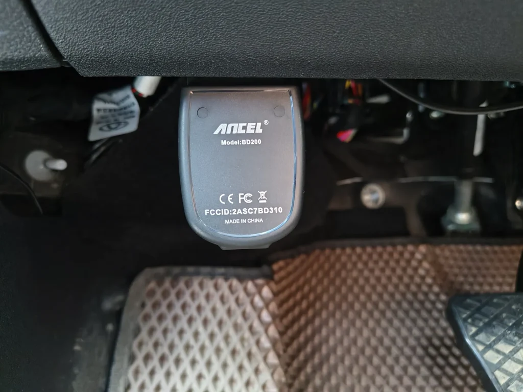 Подключение Ancel BD200 к OBD