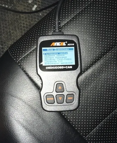 Подключение Ancel AD310 к OBD