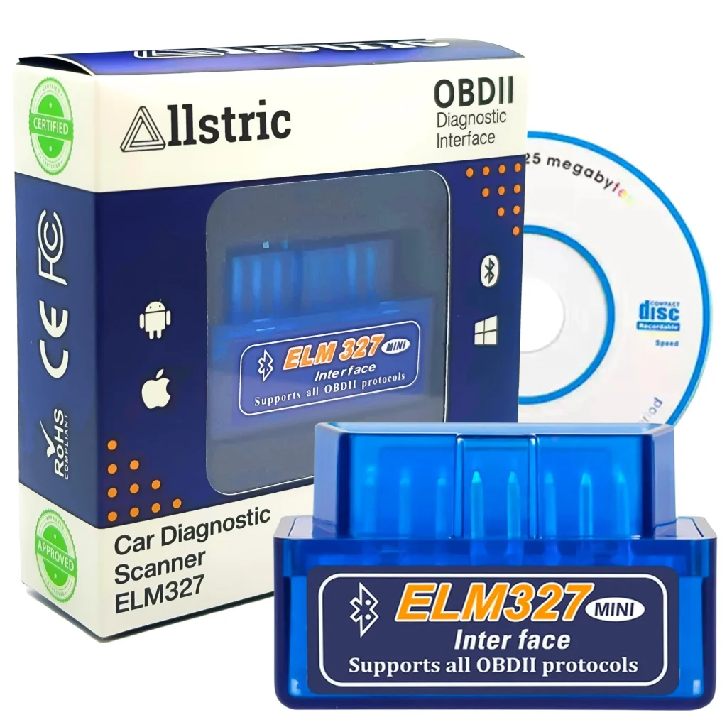 Комплектация ELM327 Bluetooth – базовая, включает устройство и инструкцию.