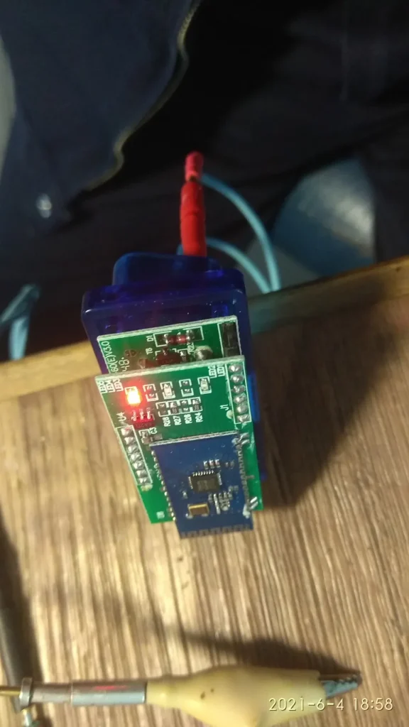 Результат теста ELM327-WiFi