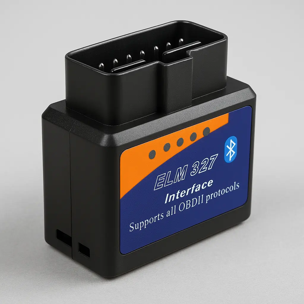 ELM327-WiFi — вид устройства спереди