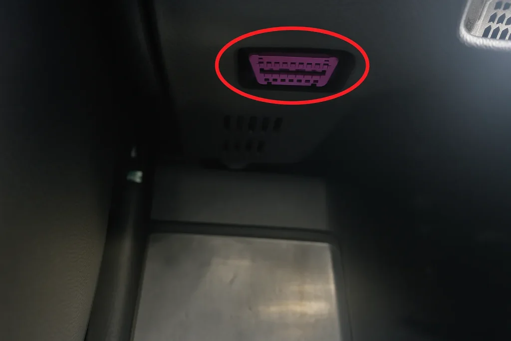 Порт OBD2 в Audi A7 II (4K) (2018–н.в.)