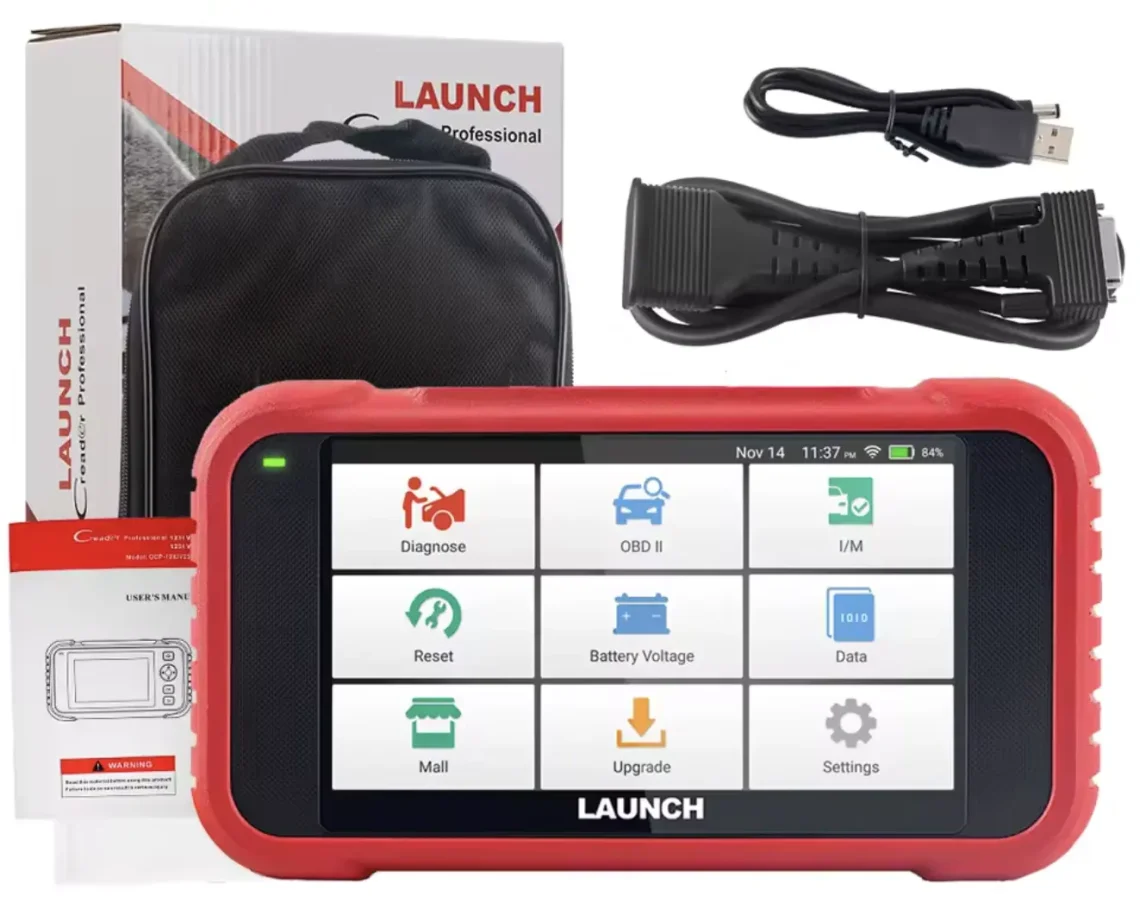 Обзор Launch CRP129E — профессиональный OBD2-сканер для диагностики авто