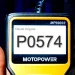 OBD8-сканер с кодом ошибки P0574 на экране – диагностика и расшифровка неисправности