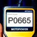 OBD8-сканер с кодом ошибки P0665 на экране – диагностика и расшифровка неисправности