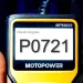 OBD8-сканер с кодом ошибки P0721 на экране – диагностика и расшифровка неисправности