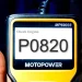 OBD8-сканер с кодом ошибки P0820 на экране – диагностика и расшифровка неисправности