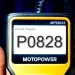 OBD8-сканер с кодом ошибки P0828 на экране – диагностика и расшифровка неисправности