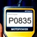 OBD8-сканер с кодом ошибки P0835 на экране – диагностика и расшифровка неисправности