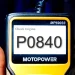 OBD8-сканер с кодом ошибки P0840 на экране – диагностика и расшифровка неисправности