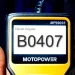 OBD2-сканер с кодом ошибки B0407 на экране – диагностика и расшифровка неисправности