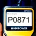 OBD8-сканер с кодом ошибки P0871 на экране – диагностика и расшифровка неисправности