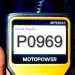 OBD8-сканер с кодом ошибки P0969 на экране – диагностика и расшифровка неисправности