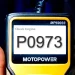 OBD8-сканер с кодом ошибки P0973 на экране – диагностика и расшифровка неисправности
