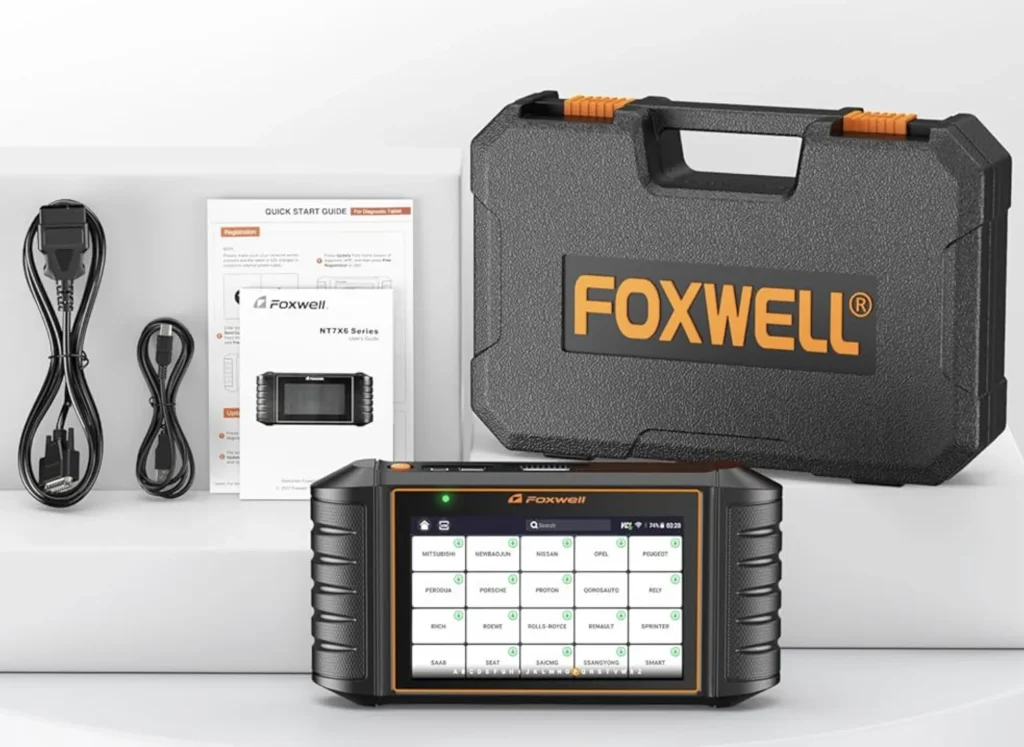 Комплектация Foxwell NT809BT